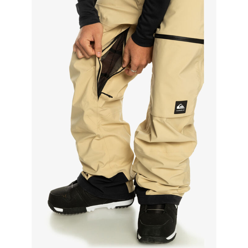 Quiksilver Altostratus Street Shell 2L GORE-TEX Snow Bib Pants Mens image number 1